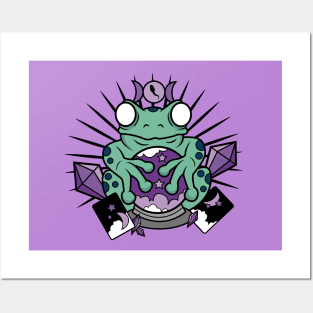 Froggy Fortune (light shirts) Posters and Art